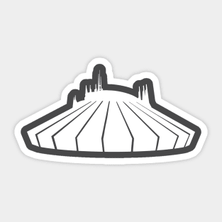 Space Mountain Sticker